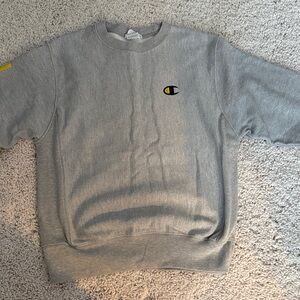 SoulCycle Champion Gray Crewneck Sweater